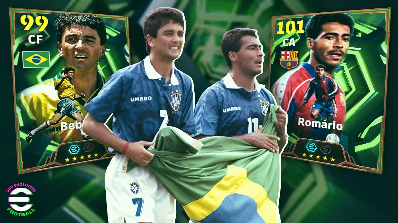 BEBETO e ROMÁRIO JOGANDO O FINO! | eFootball 2026 AO VIVO 🔴