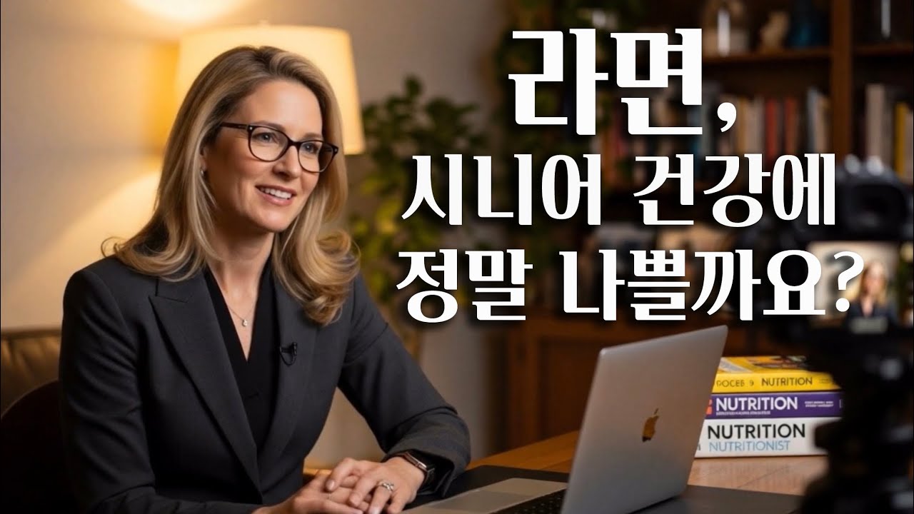 나이 들수록 라면은 정말 더 피해야 할까요?