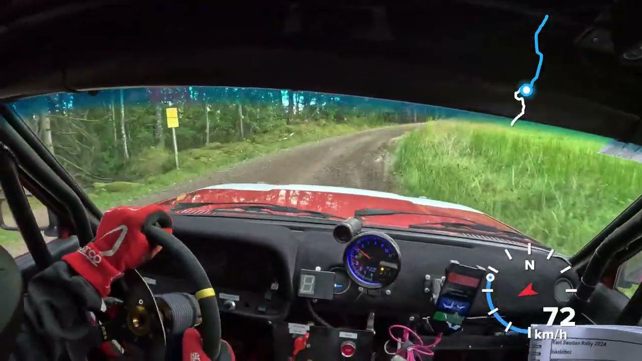 East Sweden Rally 2024 - SS8: Anders Tildemyr