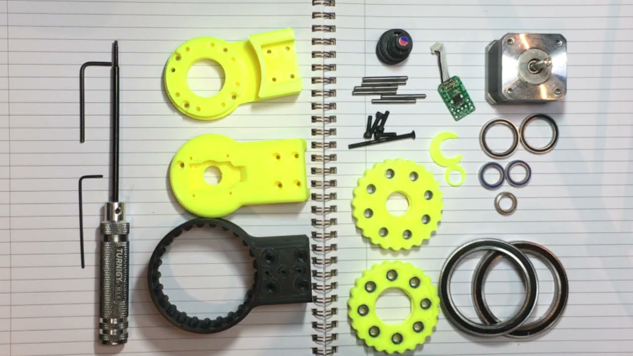 Open Source Cycloidal Actuator with NEMA17