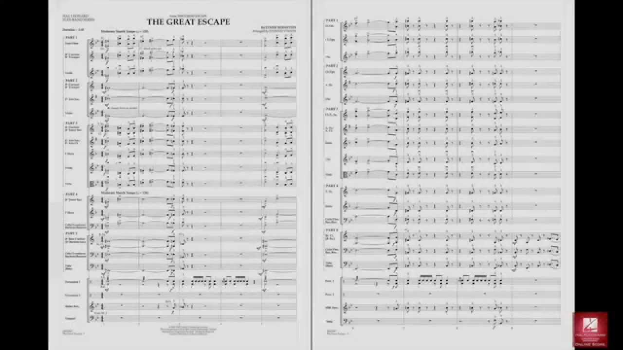 The Great Escape (March) arr. Johnnie Vinson