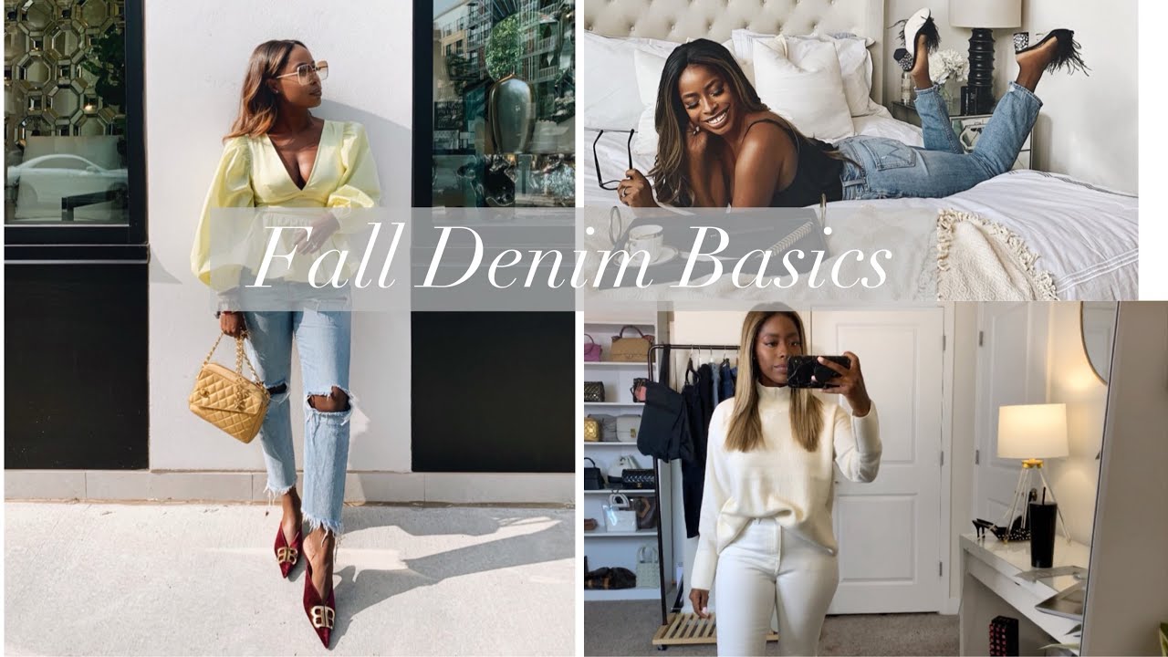 FALL DENIM BASICS + STYLING | EVERLANE TRY-ON | HIGHLOWLUXXE