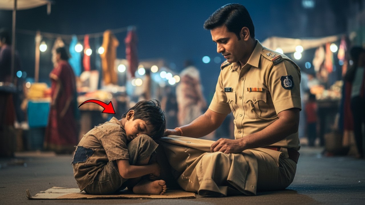 बाज़ार में सोने वाला अनाथ बच्चा, एक दिन पुलिस वर्दी में लौटकर सबको चौंका गया #भारतनाटक