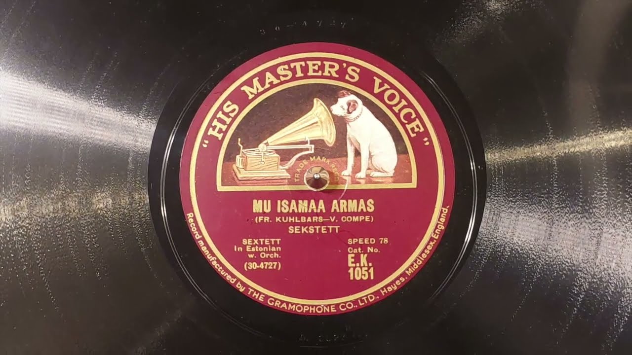 Sekstett - Mu Isamaa Armas (1930)