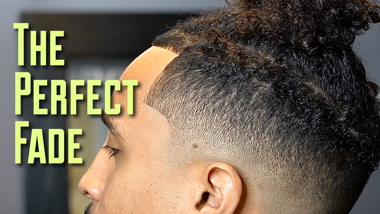 HAIRCUT TUTORIAL: THE PERFECT FADE | DROP FADE CURLY TOP