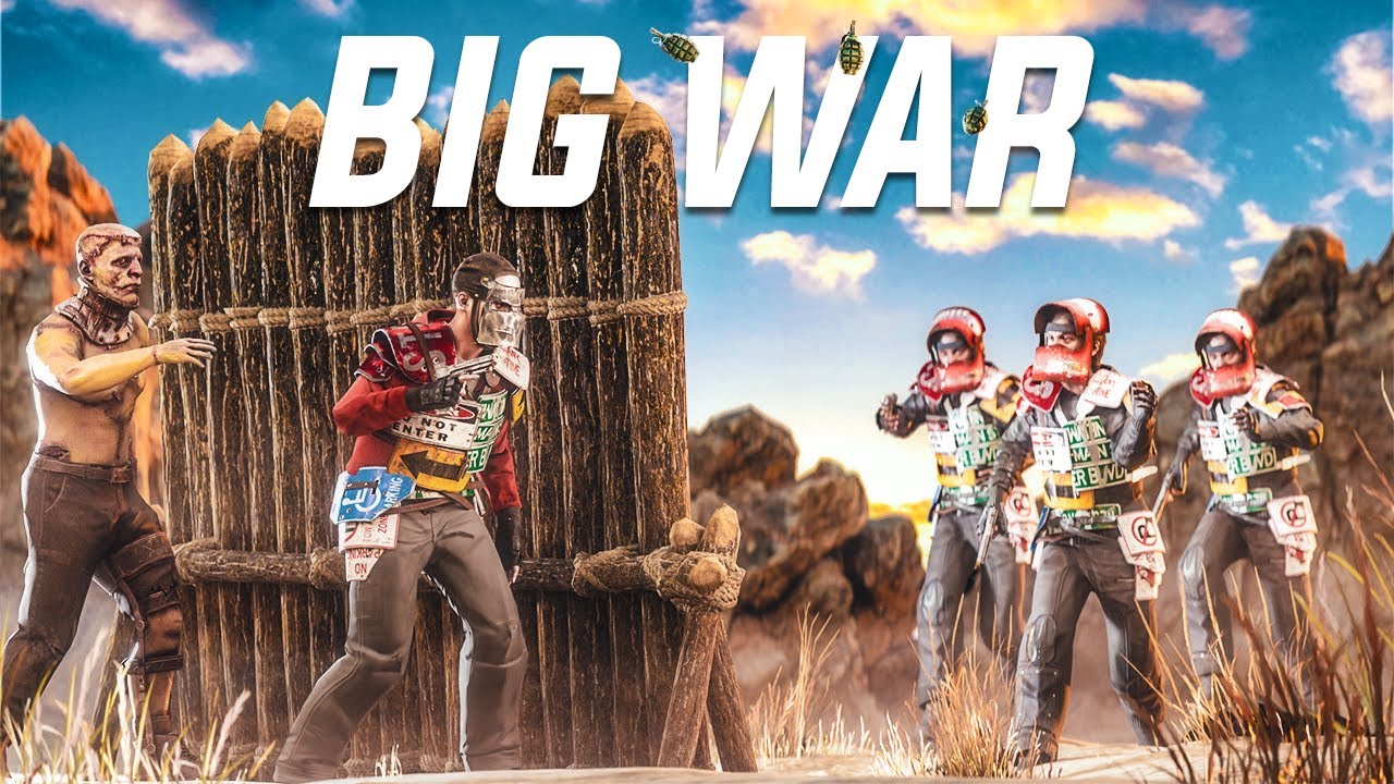 COMMENT NOTRE CLAN A SURVECU FACE A + 1000 JOUEURS ! Rust