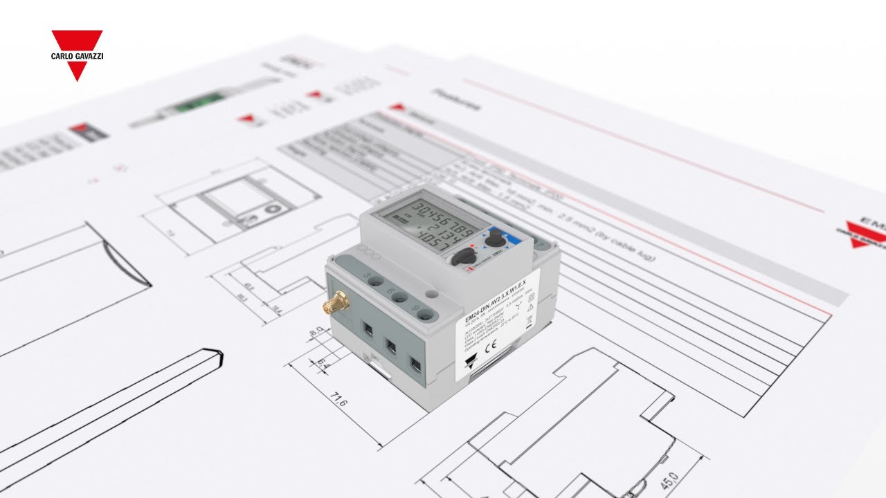 EM24 W1 - 3-phase systems energy analyzer
