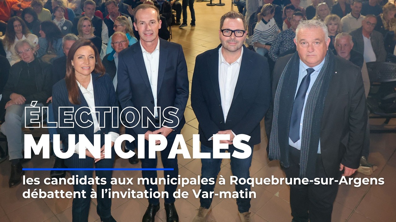 Les candidats inscrits aux municipales à Roquebrune-sur-Argens débattent à l’invitation de Var-matin