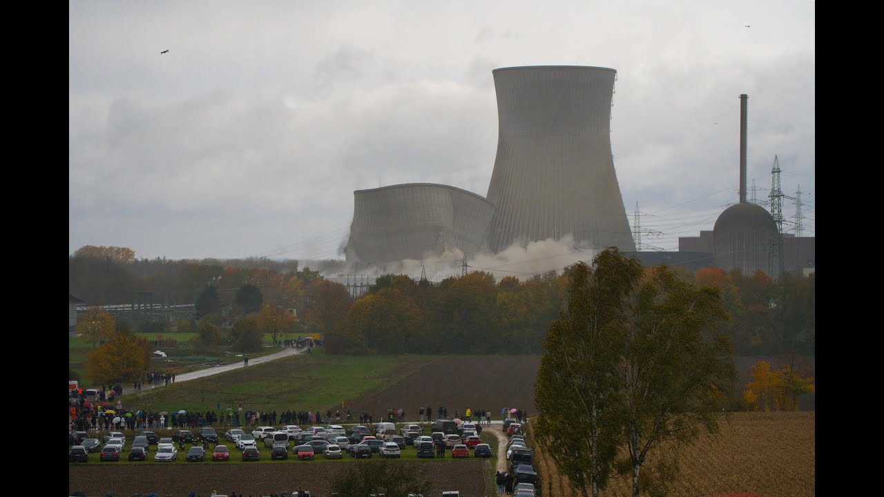 Sprengung der Kühltürme AKW Gundremmingen - 25.10.2025