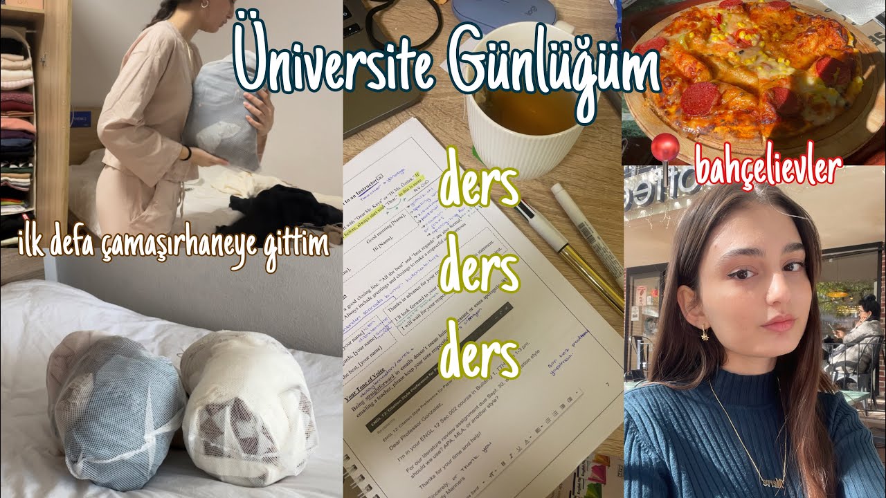 İlk Defa Çamaşır Yıkadım |Bahçelievler|  Hazırlık Dersleri | Üniversite Günlükleri