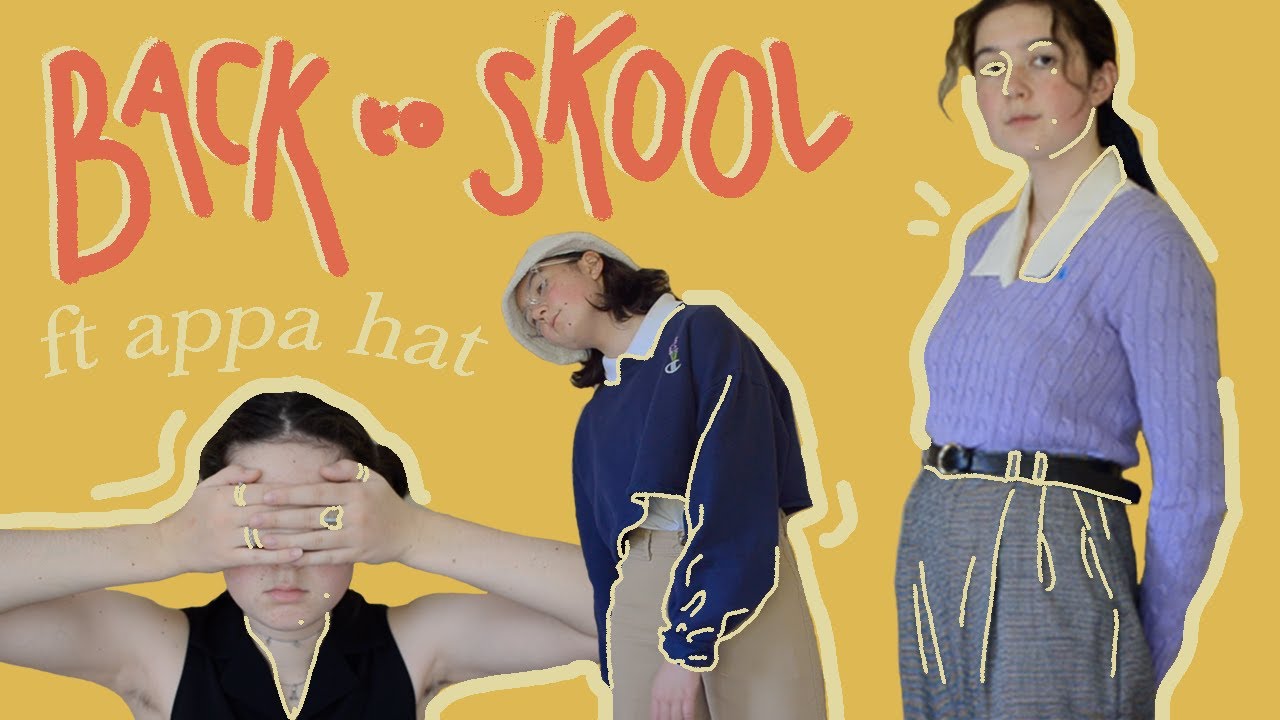 dressing up as school subjects // back to school lookbook