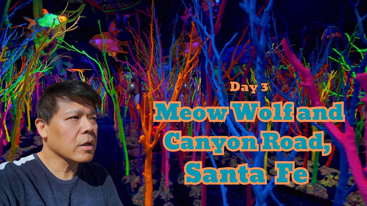 A Mind-Blowing Visit to Meow Wolf and the Art Galleries of Canyon Road | Day 3: Santa Fe, New Mexico