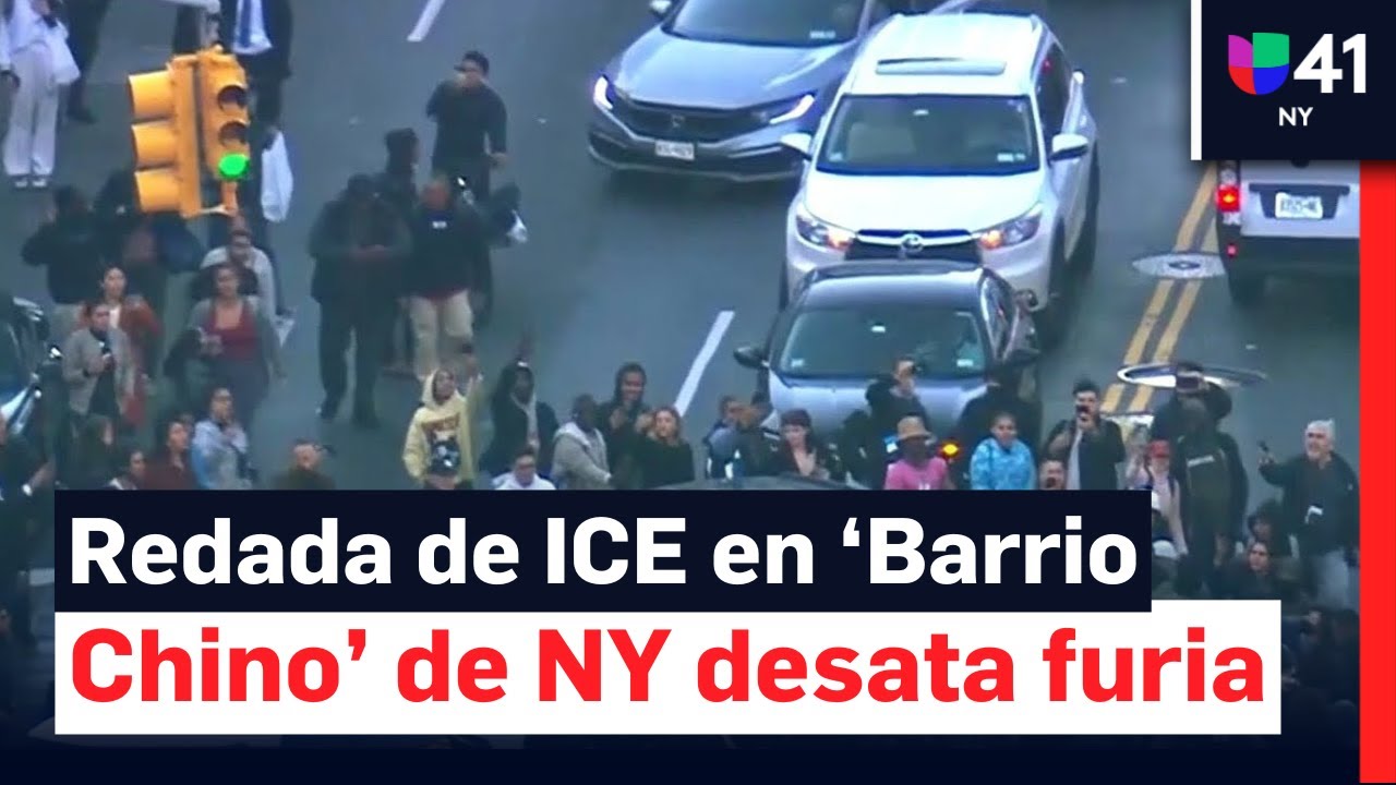 Redada de ICE contra vendedores ambulantes en el "Barrio Chino" de Nueva York desata protestas