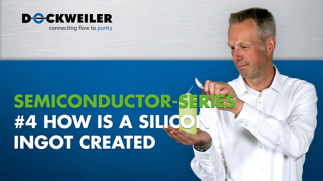 What do candles and single-crystal silicon have in common? | #4 How is a silicon ingot created?