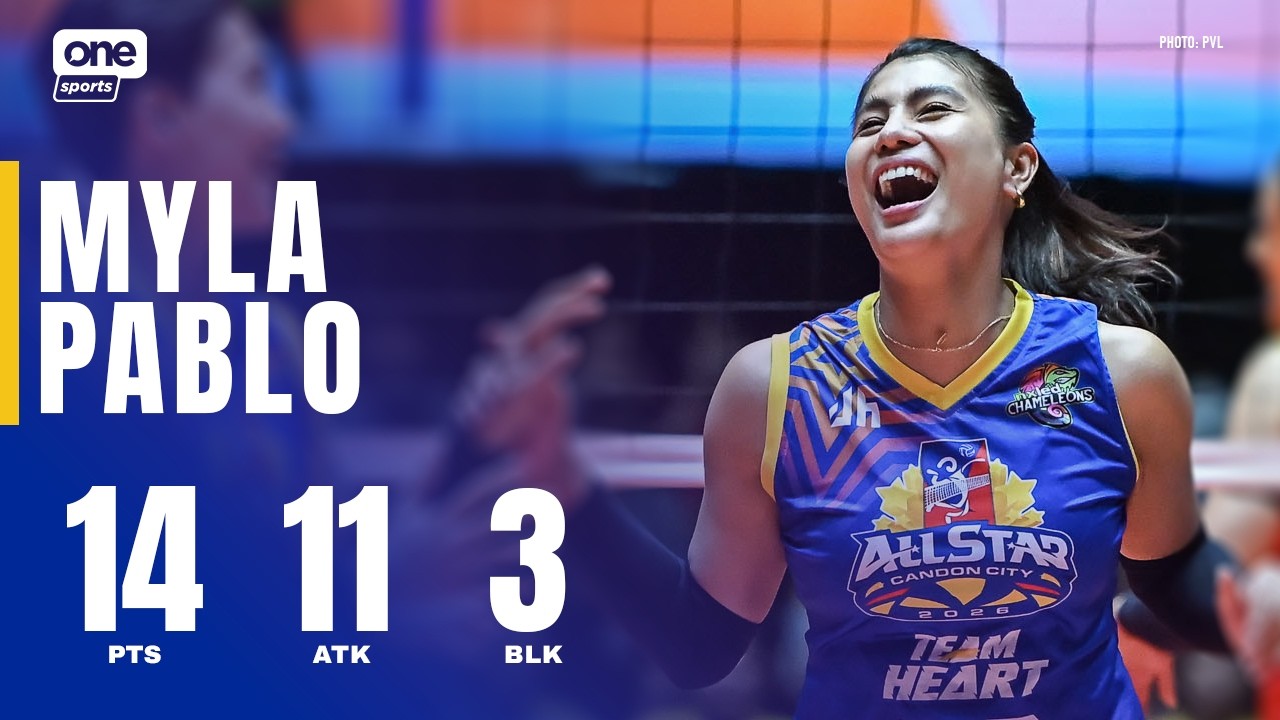 Myla Pablo TALLIES 14 PTS for Team Heart vs Team Hustle 🌟 | 2026 PVL ALL-STAR GAME
