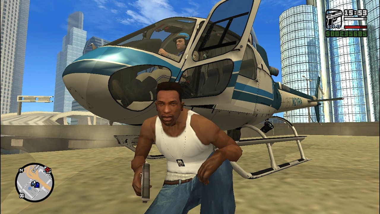 wrong side of the tracks _ GTA  San Andreas