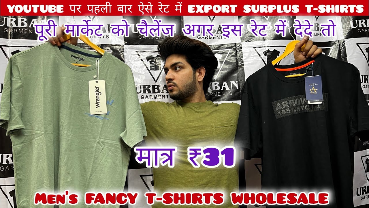 Cheapest Export Surplus Garments😨 | Upto 96% off on Big Brands | Urban Garments mumbai | 2024