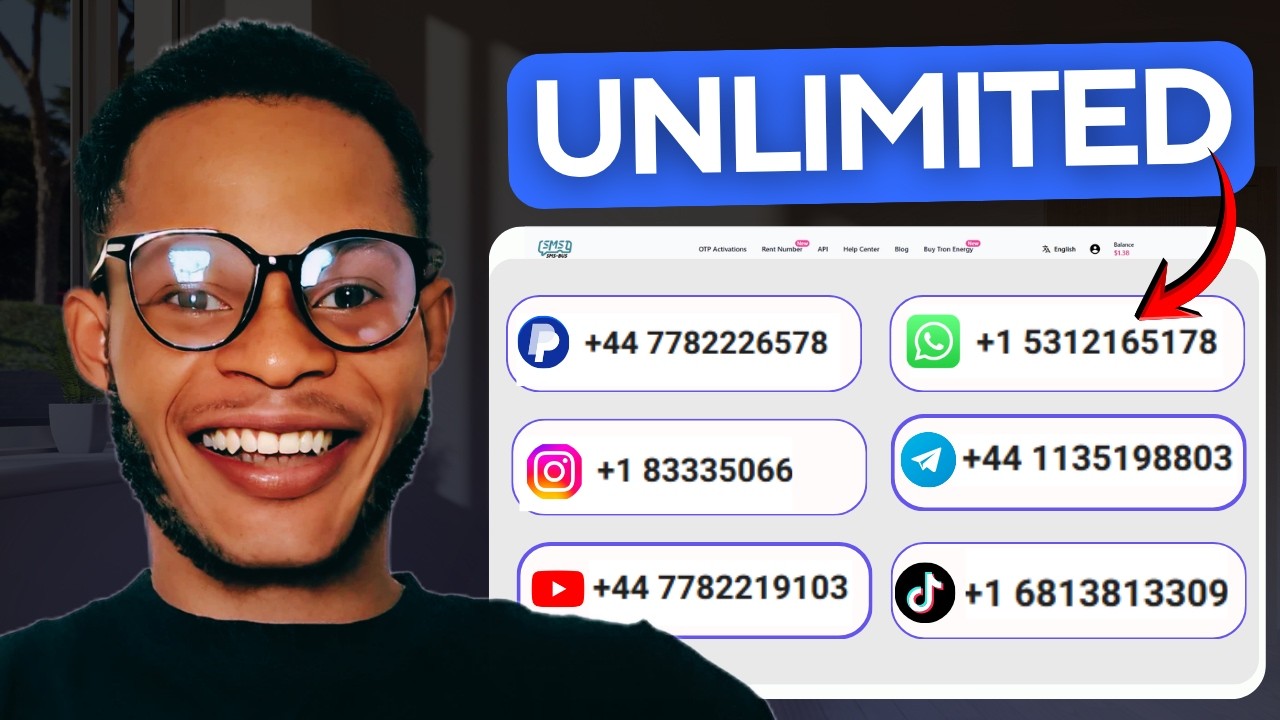 How To Get Virtual Number for PayPal, Instagram, WhatsApp, OTPs & SMS Verification