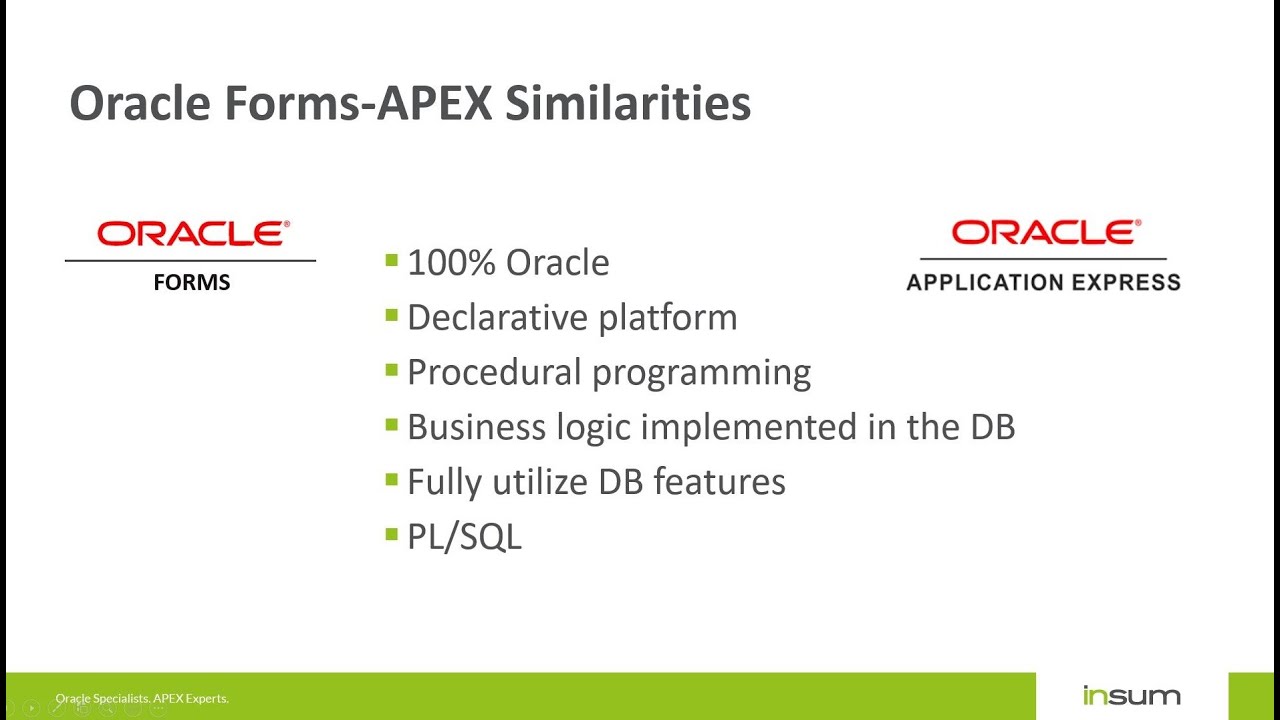 Protect your Investment with Oracle Forms Modernization