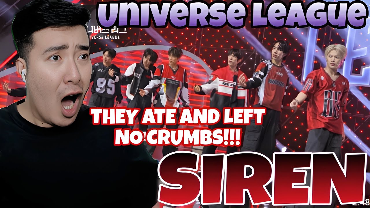 [Universe League] #드래프트│🎼Siren (Full ver.) #유니버스리그 | REACTION