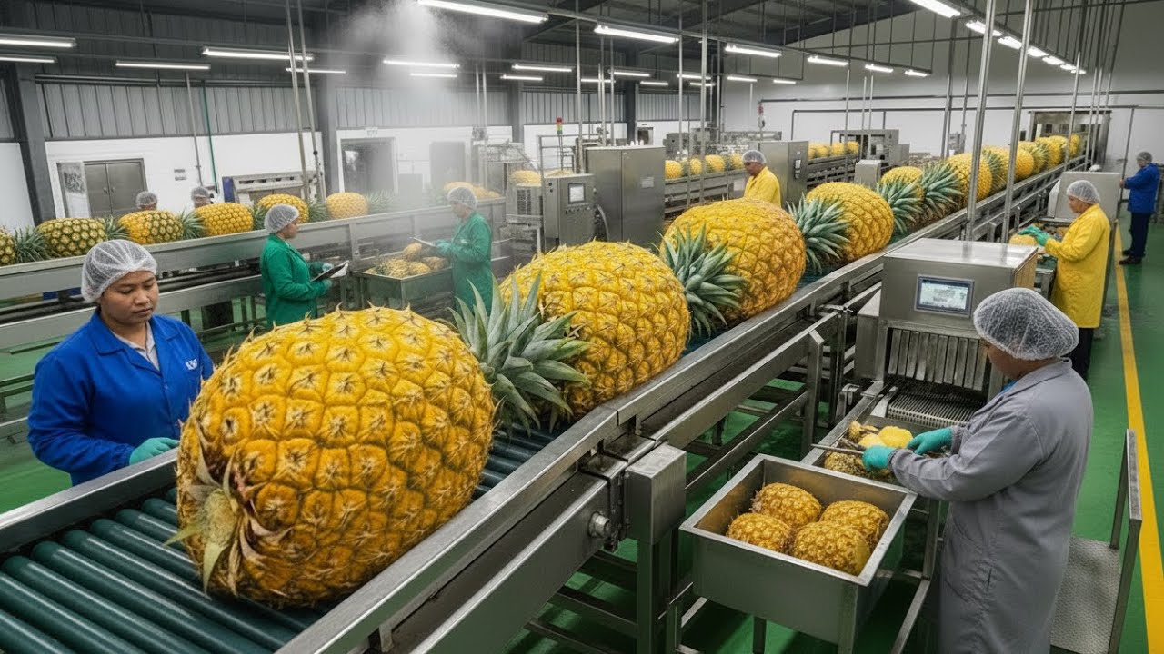 Inside the Factory: How to Make Fresh-Tasting Dried Pineapple