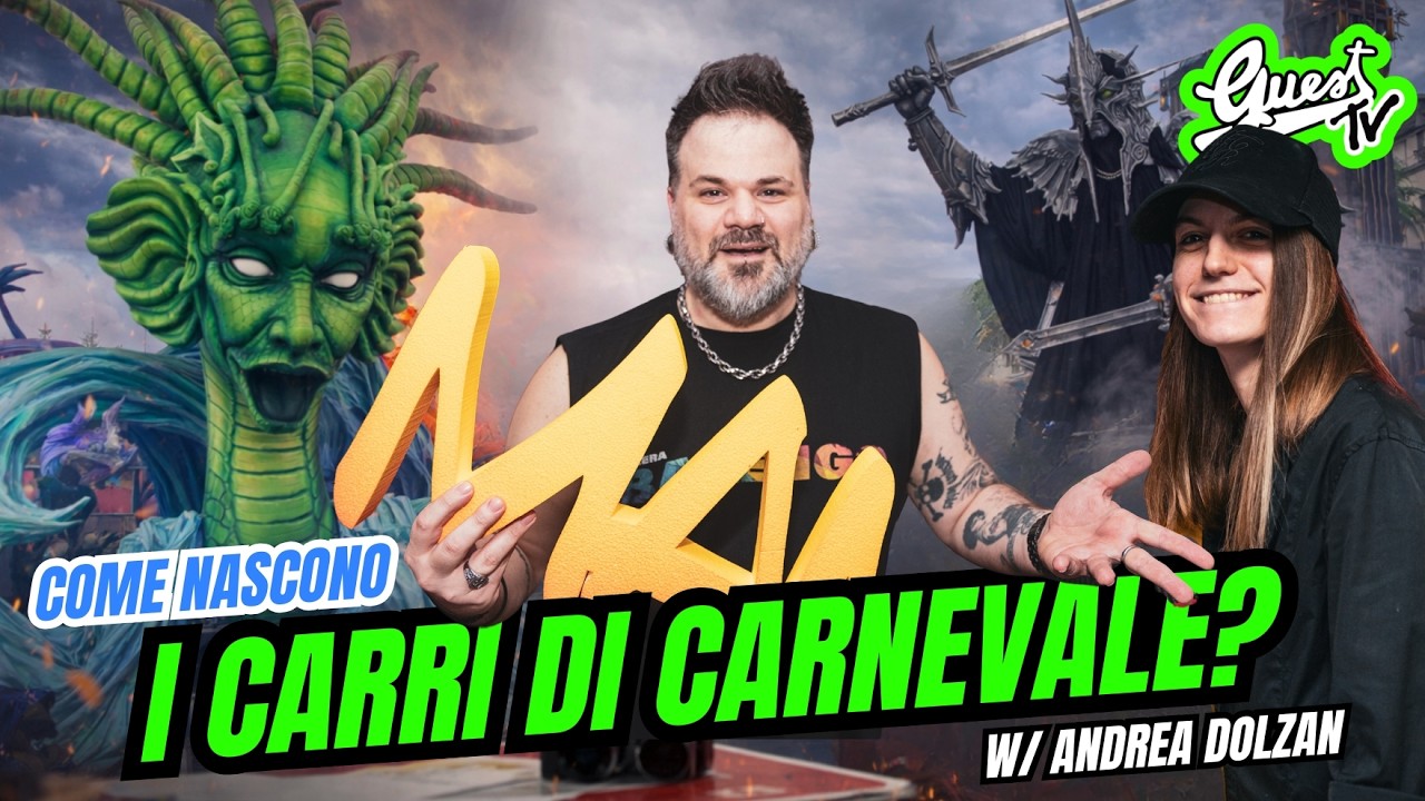 I carri del Carnevale non nascono per magia… chi si nasconde dietro?? 👀 W/Andrea Dolzan