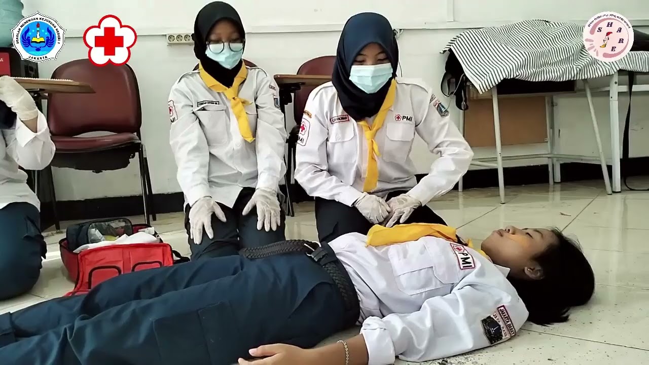 Lomba Pertolongan Pertama PMR SMKN 1 Jakarta