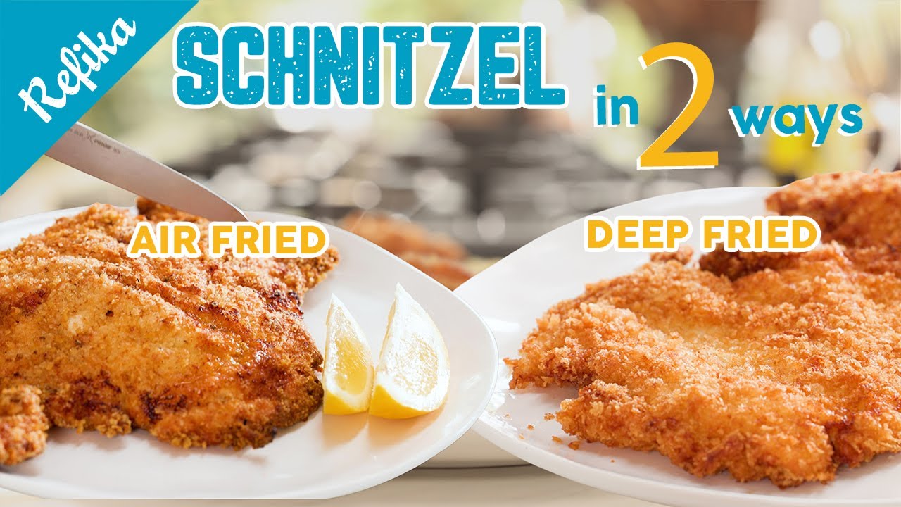 Refika's Easy and Perfect Chicken Schnitzel Recipes | In 2 Ways: Airfryer & Deep Fry