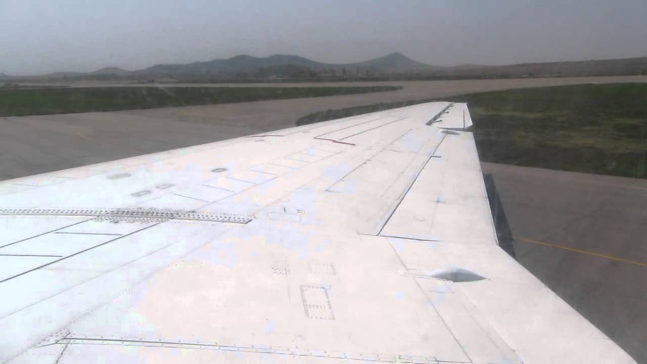 Air Koryo Ilyushin IL-62M P-885 Engine Start at Pyongyang - Window View