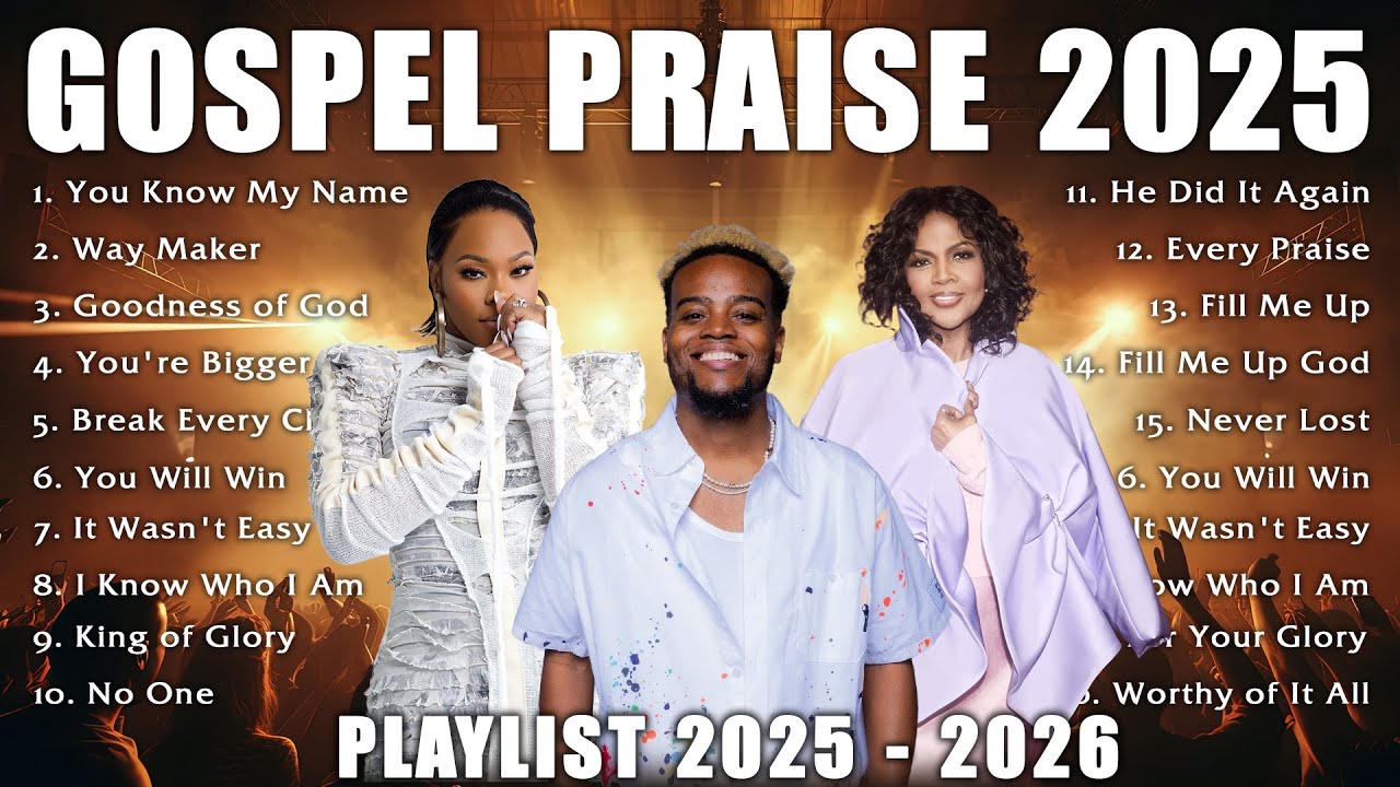 ⚡Legendary Gospel Worship Hits of All Time | CeCe Winans, Tasha Cobbs & Jekalyn Carr...