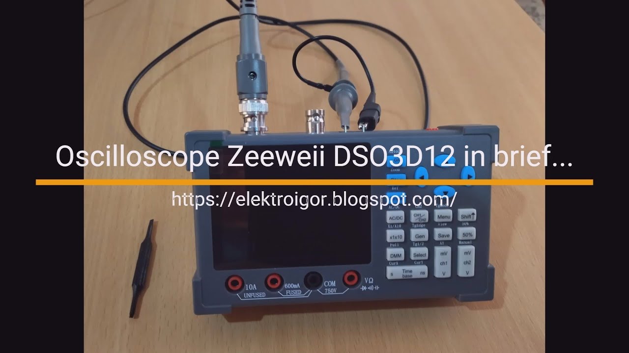 Oscilloscope Zeeweii DSO3D12