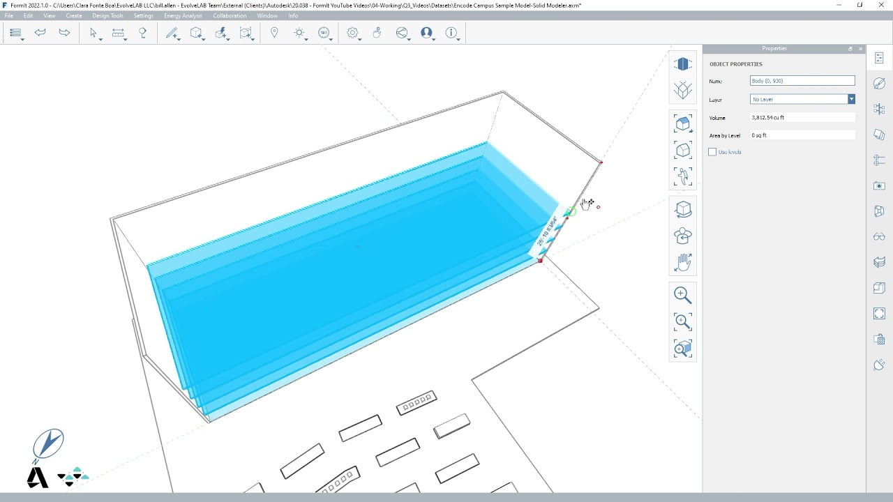 FormIt Workflows - FormIt's Solid Modeling Capabilities
