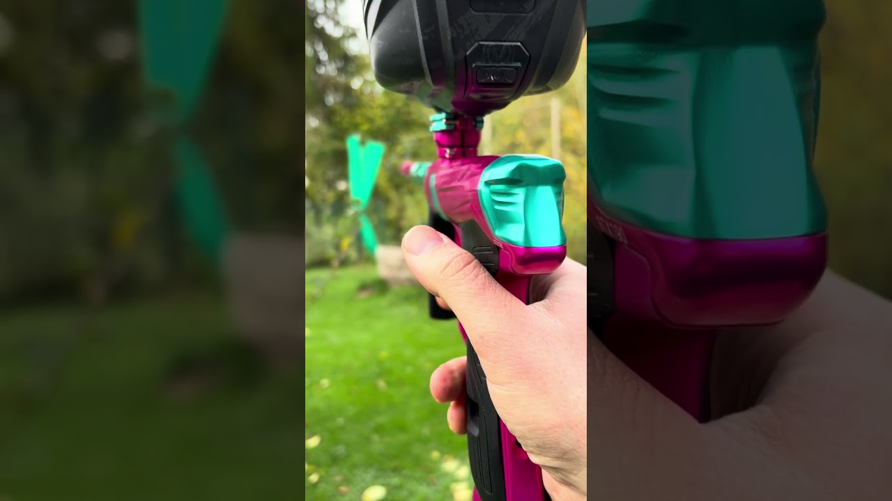 MacDev GTX shooting #paintball #paintballmarker #macdev