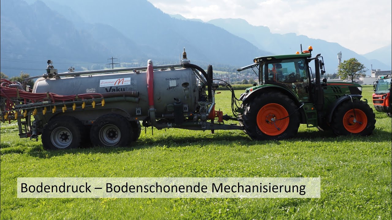 Bodendruck - Bodenschonende Mechanisierung