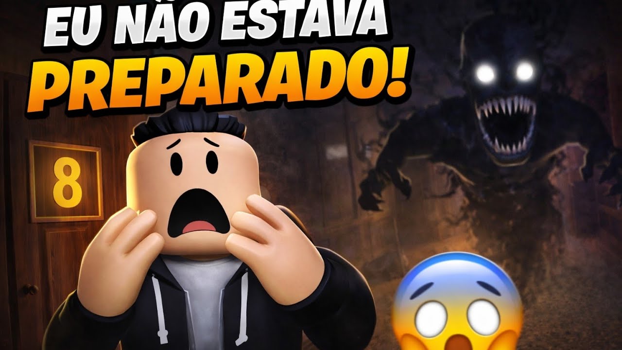 PRIMEIRA VEZ NO DOORS E JÁ MORRI NA PORTA 8 😭🔥