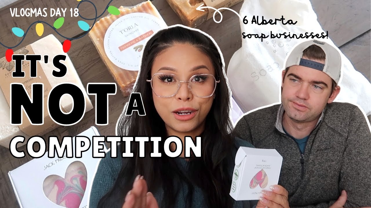 STOP COMPETING with other SOAP BUSINESSES - SUPPORT them instead!  | vlogmas day 18