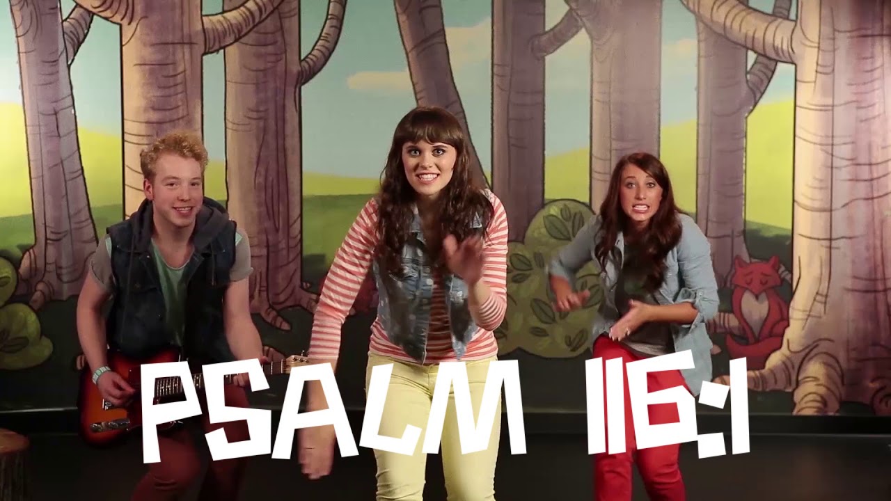PSALMS 116:1 LYRIC & DANCE VIDEO | Kids on the Move