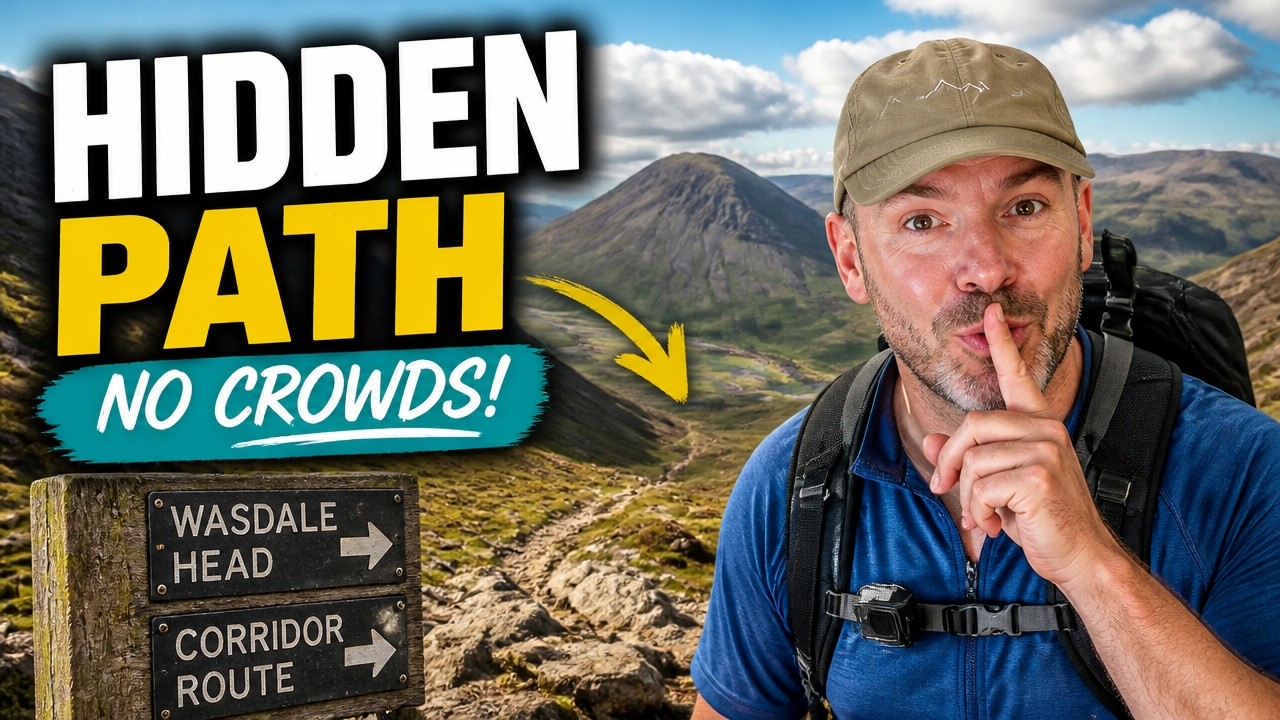 HIDDEN PATH On Scafell Pike | Escape The Crowds 🏔️🥾‼️