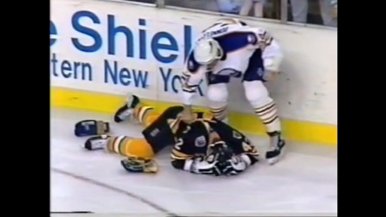 Bruins - Sabres rough stuff 11/11/92