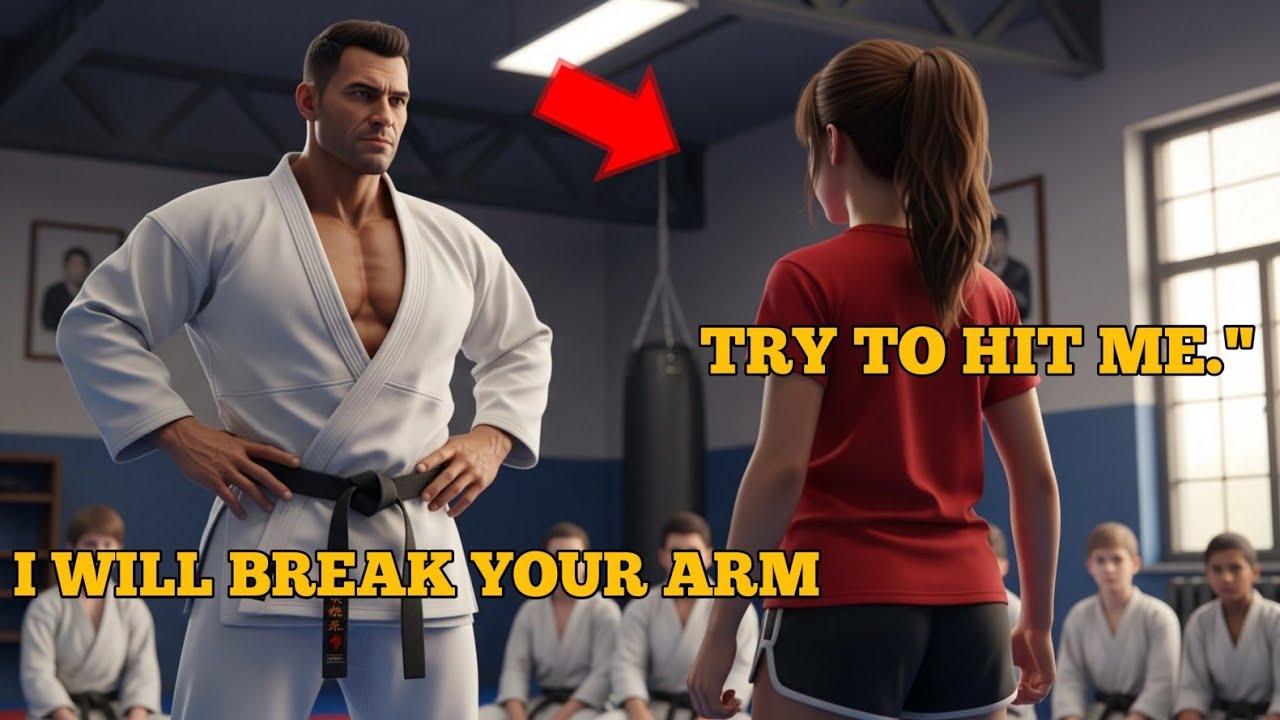 Black Belt Asked A Little Girl To Fight As A Joke – What She Did Next Silenced The Whole Gym