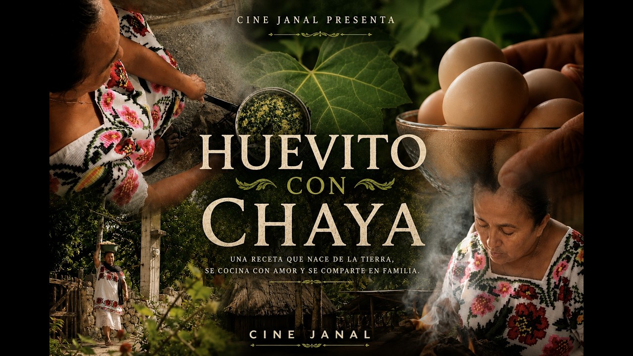 Huevito con Chaya, Œuf à la chaya, Egg with Chaya.