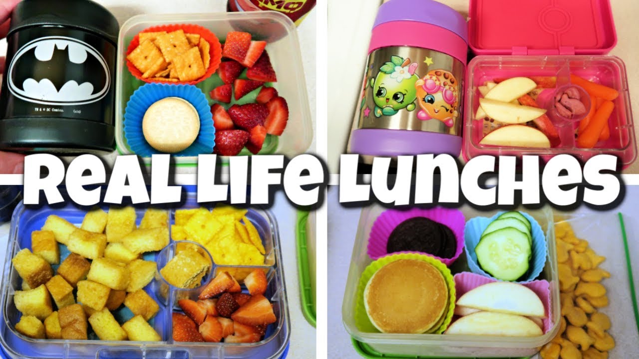 #RealLifeLunches | What I Made & What They Ate | School Lunch Ideas | Week 61