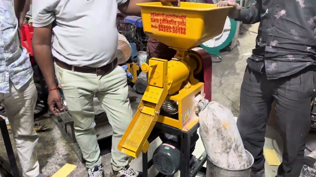 Chana dal making machine | Punjab engineering Indore 9039088841