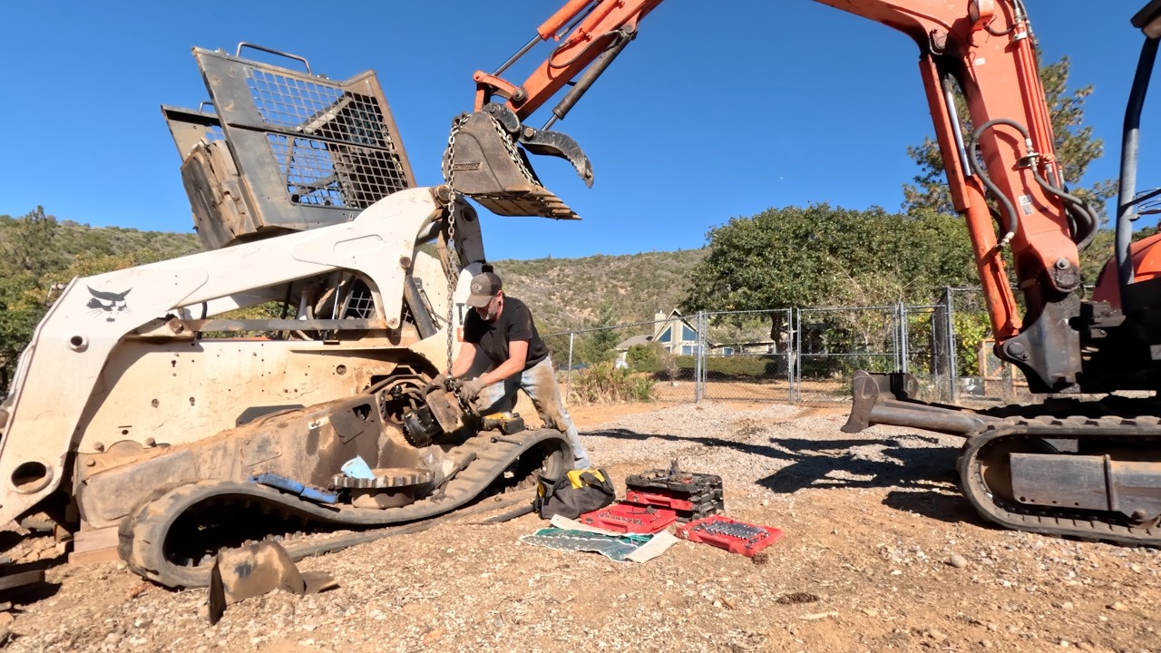 Replacing a Final Drive on a Bobcat T300