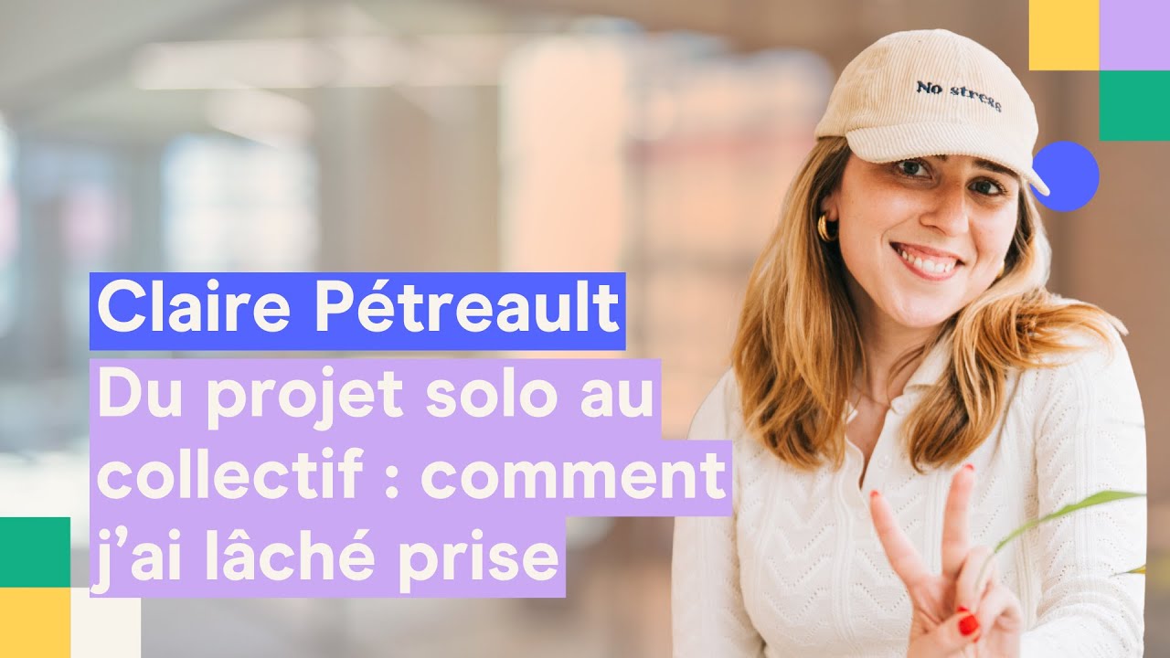 "Du projet solo au collectif : comment j’ai lâché prise" Claire Pétreault raconte. Comutations