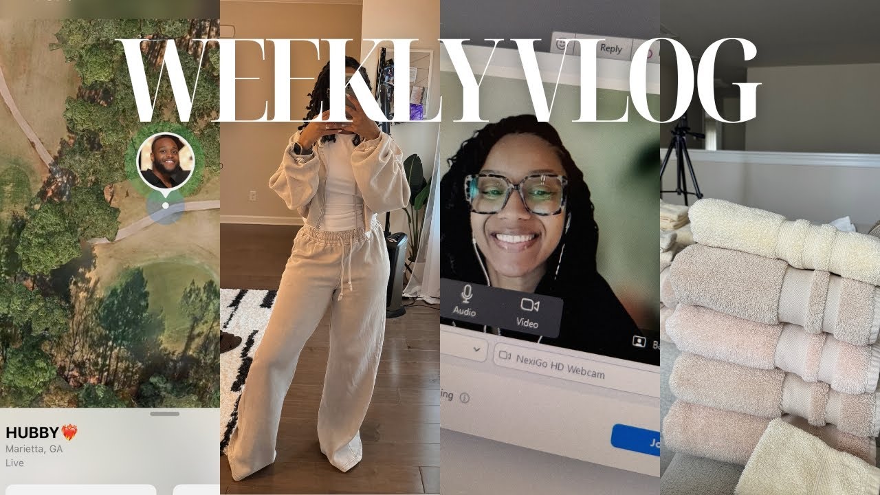 Weekend VLOG | Day in My Life Back at Work, Grocery Shop, Hubby out of Town, and More