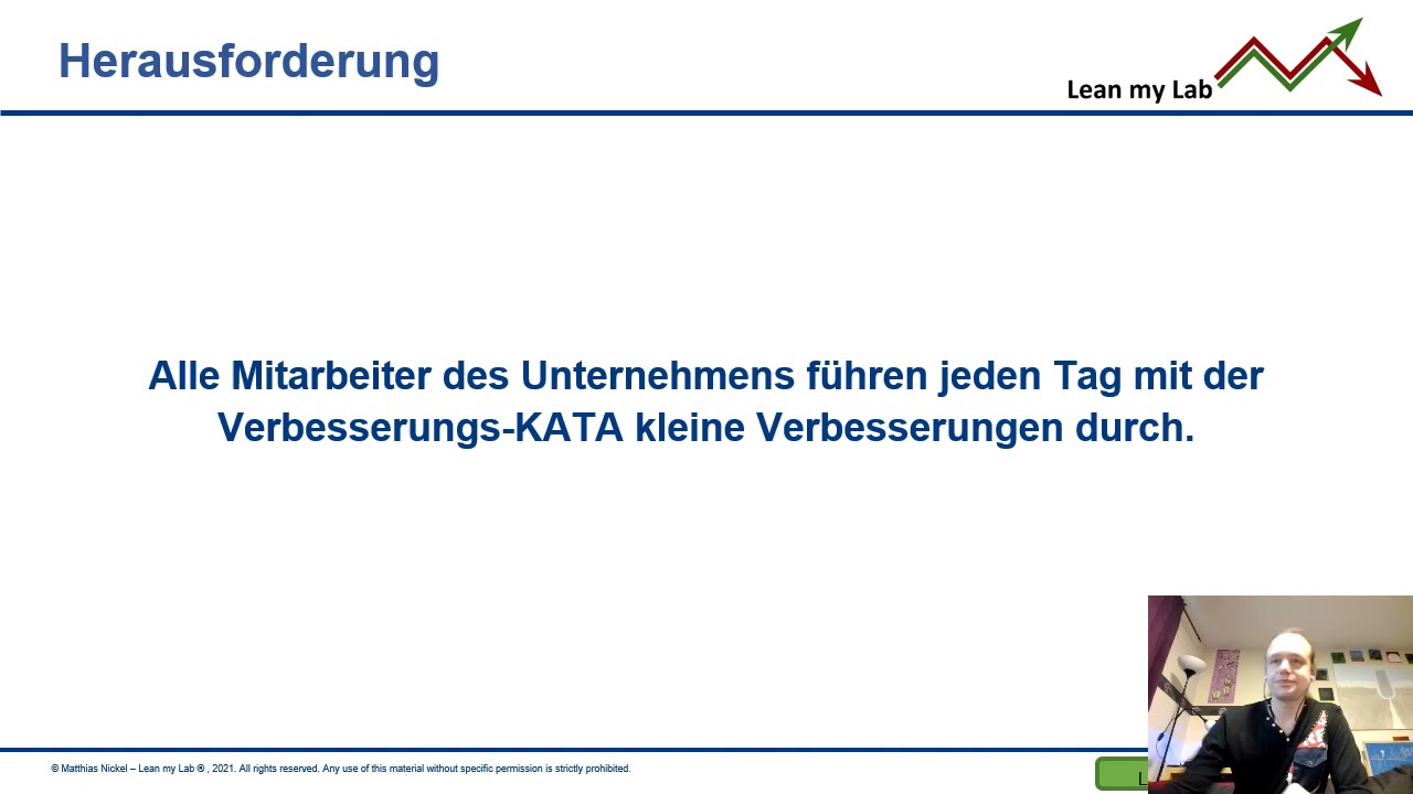 Als Einzelkämpfer mit der KATA starten, Vortrag v. Matthias Nickel im Rahmen der KATACON Europe 2021