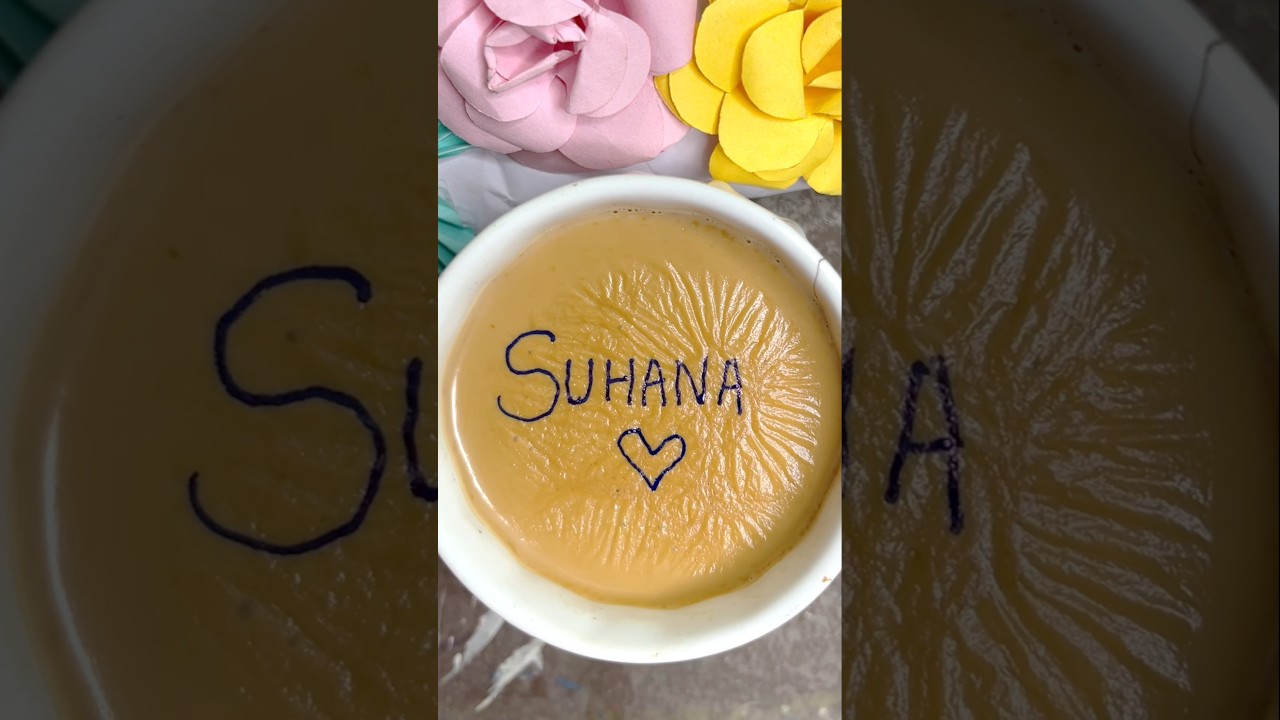 Tea writing 🤗 Suhana 🤗 #tea #writing #teaart #shorts #trending #viralvideo #tealovers