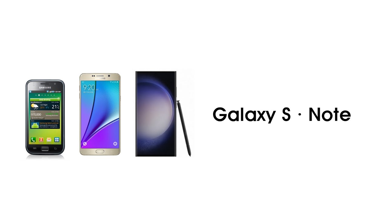 갤럭시 S·노트 시리즈 벨소리 모음 Galaxy S·Note series ringtone History(2010~2023)