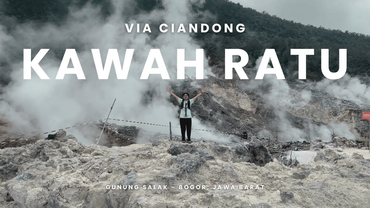 KAWAH RATU VIA CIANDONG | JALUR YANG COCOK UNTUK PEMULA, CUMA 1 JAM! GUNUNG SALAK, BOGOR.